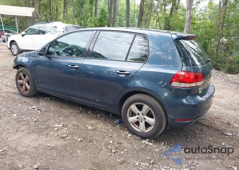 2012 Volkswagen Golf 2.5L 4-Door z USA, uszkodzony, nr VIN WVWDB7AJ9CW294818